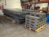 Ca. 27x bouwhek met 21x kunststof voet, heras - afbeelding 1 van  8
