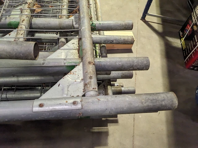 Ca. 27x bouwhek met 21x kunststof voet, heras - afbeelding 6 van  8