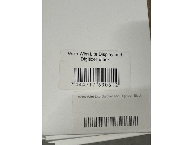 Ca. 27x display en 29x digitizer wiko - afbeelding 12 van  20