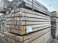 Ca. 27x guyana teak balken fijnbezaagd, 100x100, lengte 300cm - afbeelding 4 van  4