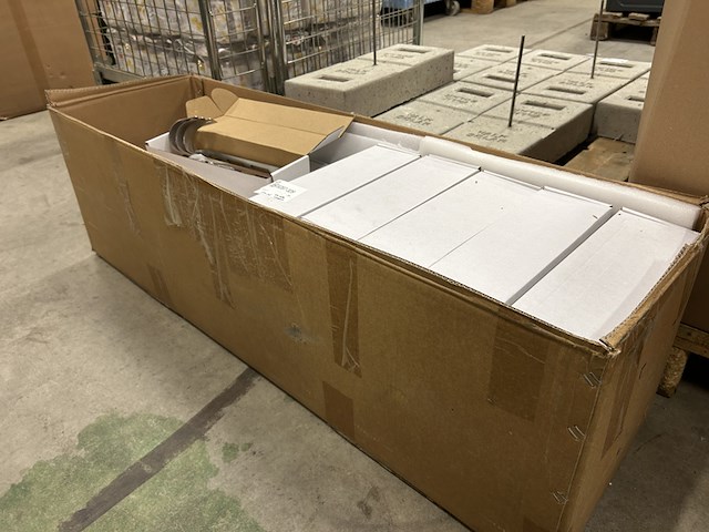 Ca. 27x set van 4 rvs haken + schroeven - afbeelding 5 van  6