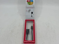 Ca. 280x usb 2.0 laadsnoer, behcbl00026, zwart - afbeelding 3 van  6