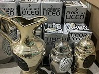 Ca. 28x decoratie vazen en potten, florero, liceo - afbeelding 4 van  5