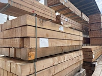Ca. 28x douglas balken fijnbezaagd, 150x150mm, lengte 250cm - afbeelding 4 van  4