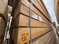 Ca. 28x douglas balken fijnbezaagd, 150x150mm, lengte 500cm - afbeelding 4 van  4