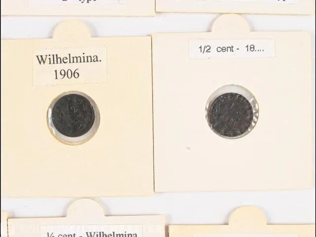 Ca. 28x munten koningin wilhelmina - afbeelding 11 van  15