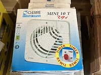 Ca. 28x muurventilators, o.erre, mini 10t, wit - afbeelding 2 van  4