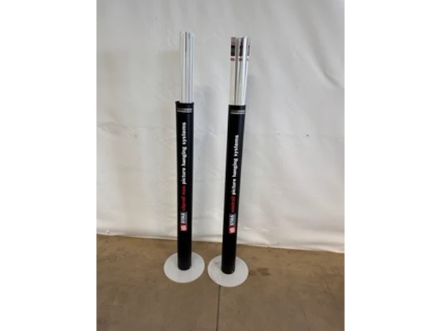 Ca. 28x posterrail, stas, minirail en cliprail, wit - afbeelding 1 van  5