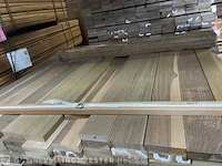 Ca. 299x ipé prime hardhouten planken gescchaafd, 21x95mm, lengte 95cm - afbeelding 1 van  3