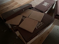 Ca. 3 m² vloertegels, pave, terra - afbeelding 3 van  3