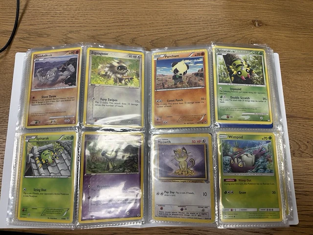 Ca 300 retro pokémon kaarten – eerste edities & klassiekers + mapje - afbeelding 20 van  33