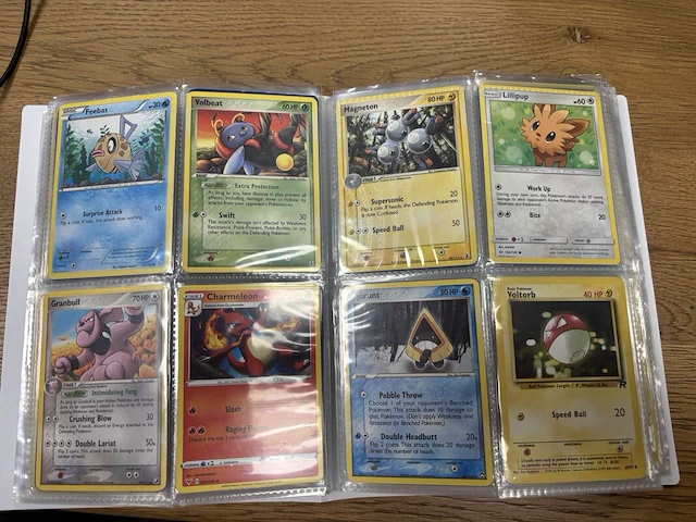 Ca 300 retro pokémon kaarten – eerste edities & klassiekers + mapje - afbeelding 21 van  33