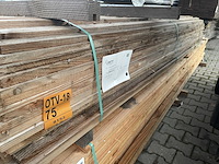 Ca. 300x douglas latten geschaafd, 20x45mm, lengte 300cm - afbeelding 2 van  3