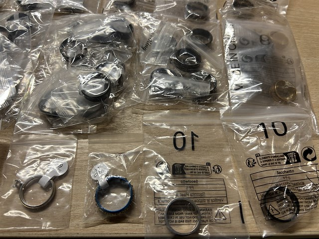 Ca. 300x (online) voorraad juwelier - stainless steel ringen van hoge kwaliteit - afbeelding 5 van  7