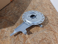 Ca. 300x trommelrem (voorwiel), chroom + zwart - afbeelding 3 van  4