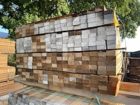 Ca. 302x ipé regels fijnbezaagd, 27x50mm, lengte 35cm - afbeelding 3 van  3
