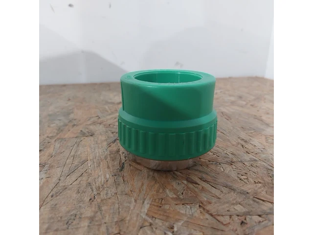 Ca. 30x 50mm ppr x 1 1/2 messing koppeling, ifan, groen, 2023 - afbeelding 1 van  5