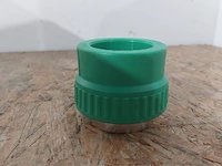 Ca. 30x 50mm ppr x 1 1/2 messing koppeling, ifan, groen, 2023 - afbeelding 1 van  5