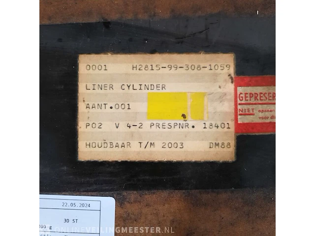 Ca. 30x cilinder voering - afbeelding 6 van  8