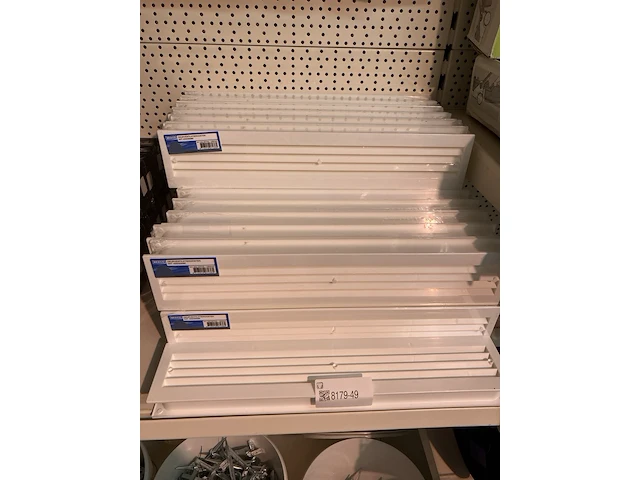 Ca. 30x deurventilatieroosters wit 455/90 - afbeelding 1 van  2