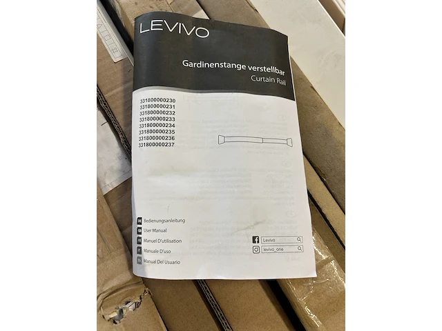 Ca. 30x gordijnrails, levivo - afbeelding 3 van  5