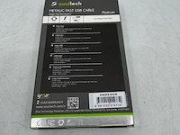 Ca. 30x laadsnoer iphone soultech, dk023gr - afbeelding 2 van  4