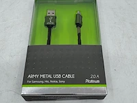 Ca. 30x laadsnoer micro-usb soultech, dk030 - afbeelding 1 van  4