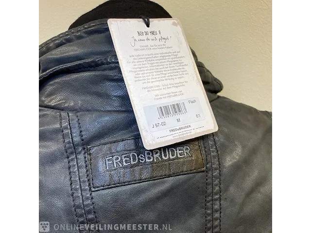 Ca. 30x leren jassen - zalando merk jassen van €300,00 - €400,00 per jas - afbeelding 4 van  6