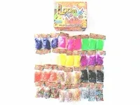Ca. 30x loom twister loombandjes set 21.600-delig hgl
