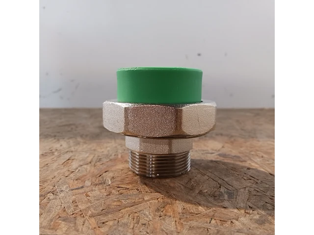 Ca. 30x messing 3 deligekoppeling 50mm ppr x 1 1/2 buitendraad , ifan, 2025 - afbeelding 2 van  5