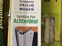 Ca. 30x secu inbraak beveiliging deurstrip - afbeelding 2 van  6