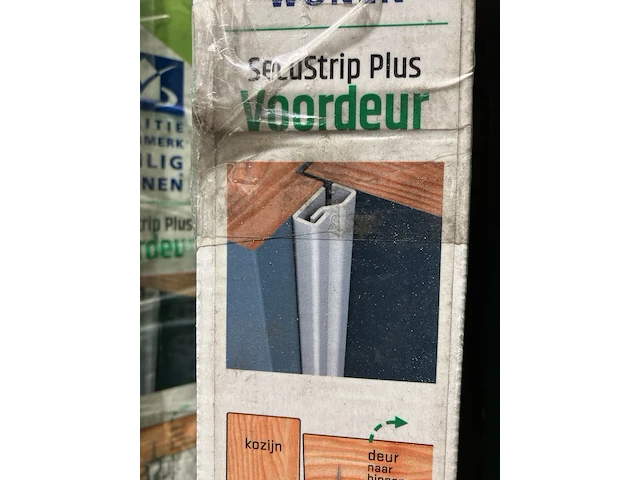 Ca. 30x secu inbraak beveiliging deurstrip - afbeelding 3 van  6