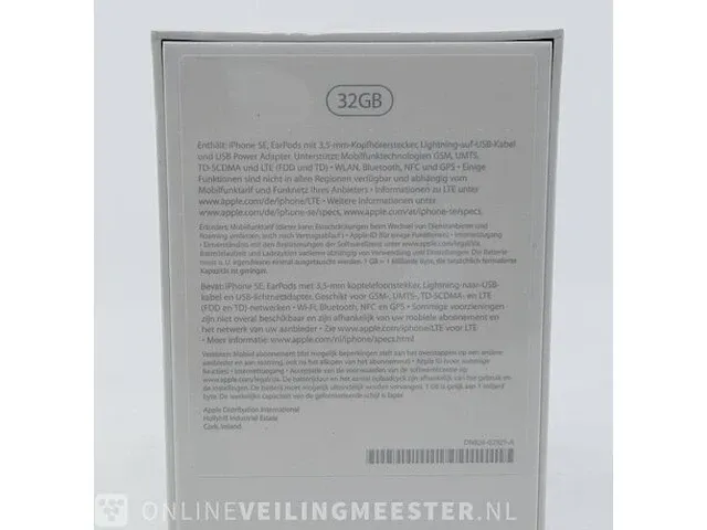 Ca. 30x smartphone apple, iphone se, grijs / chroom, bouwjaar 2016 - afbeelding 4 van  5
