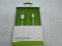 Ca. 30x usb laadsnoer iphone soultech, dk032b - afbeelding 1 van  4