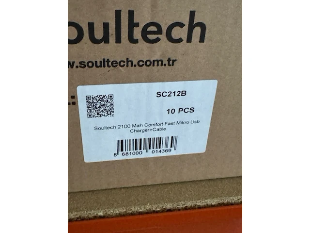 Ca. 312x usb lader met micro-usb laadsnoer soultech, sc212b - afbeelding 3 van  5