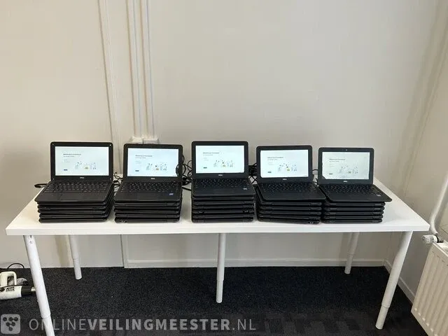 Ca. 31x laptop dell , dell chromebook 3180, zwart - afbeelding 2 van  7