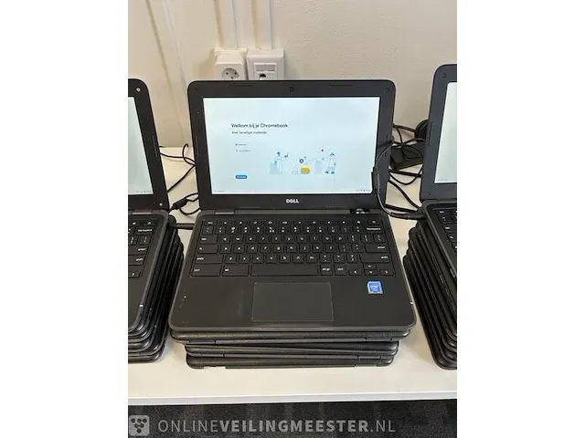 Ca. 31x laptop dell , dell chromebook 3180, zwart - afbeelding 7 van  7