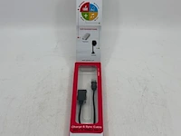 Ca. 320x usb 2.0 laadsnoer, behcbl00026, zwart - afbeelding 3 van  6