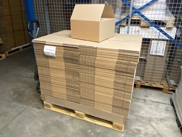 Ca. 320x verzenddozen , bruin, 41x39x21cm - afbeelding 3 van  4