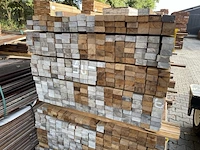 Ca. 321x ipé regels fijnbezaagd, 27x50mm, lengte 95cm - afbeelding 3 van  3