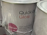 Ca. 32x blikken verf, quick dry gloss, hout en metaal - afbeelding 4 van  4