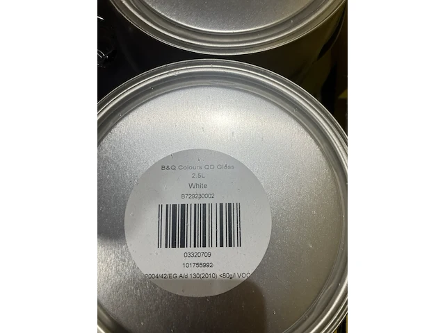 Ca. 32x blikken verf, quick dry gloss, white - afbeelding 2 van  4