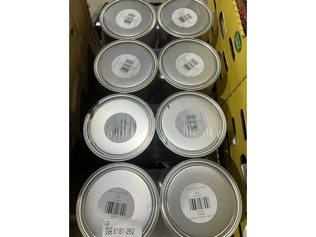 Ca. 32x blikken verf, quick dry gloss, white - afbeelding 4 van  4