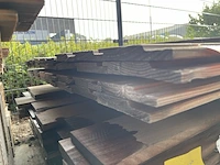 Ca. 32x douglas halfhoutsrabat, 18x135mm, lengte 500cm - afbeelding 3 van  3