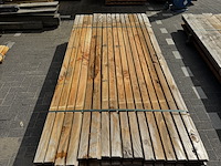 Ca. 32x douglas rhombus profiel - enkelzijdig , 2,8 x 14 x 180 cm - werkende breedte 13 cm - afbeelding 1 van  3