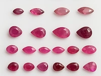 Ca. 32x natuurlijk ruby - 5.29ct, rood - afbeelding 1 van  3