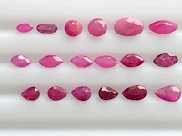 Ca. 32x natuurlijk ruby - 5.29ct, rood - afbeelding 2 van  3