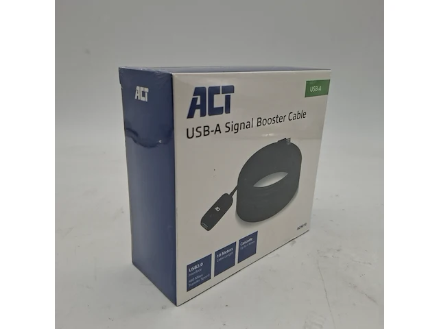 Ca. 32x usb-a booster verlengkabel 10mtr., act, ac6010 - afbeelding 1 van  6