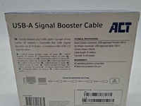 Ca. 32x usb-a booster verlengkabel 10mtr., act, ac6010 - afbeelding 5 van  6