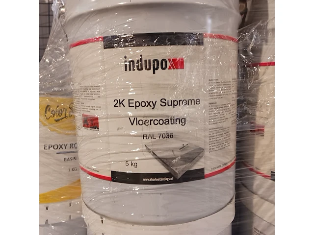 Ca. 33x 2k epoxy, rolcoat en grondverf - afbeelding 2 van  7